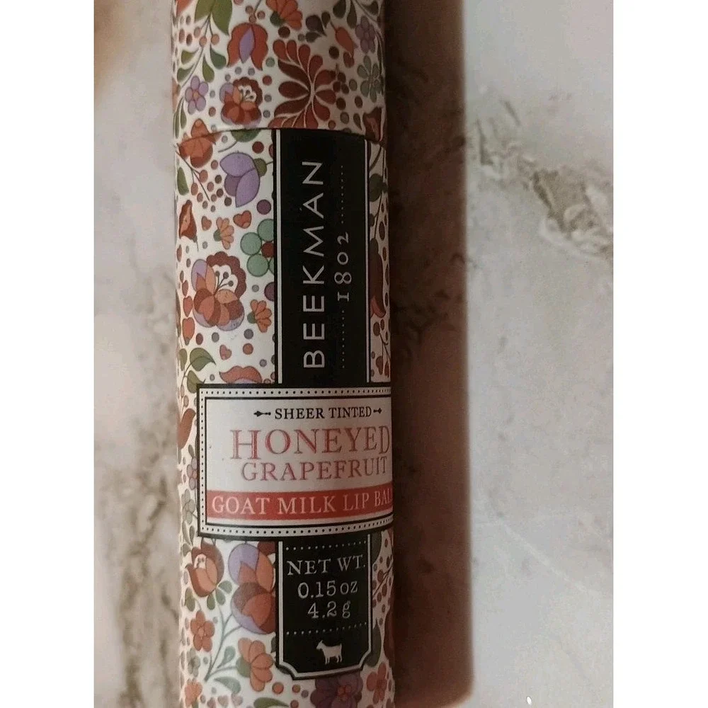Beekman 1802 Honeyed Grapefruit Pure Goat‎ Hand Cream 2.0 oz & Lip Balm
